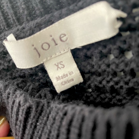 Navy Joie Sweater, slightly cropped - Picture 3 of 4